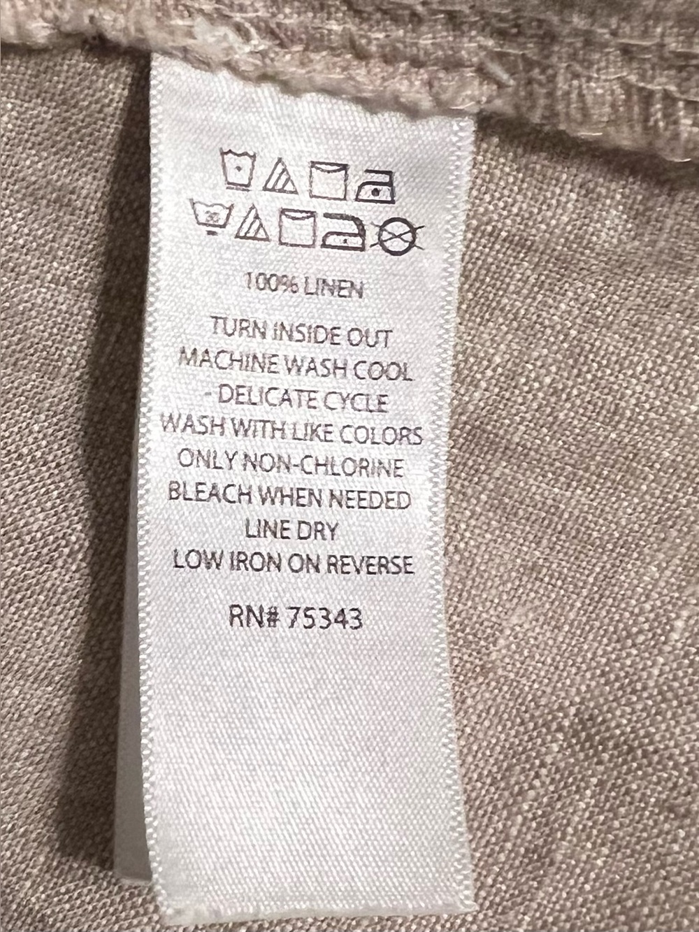 Tahari Long Linen Vest - Picture 6 of 11